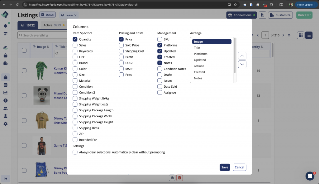 Upgraded Customizable Catalog